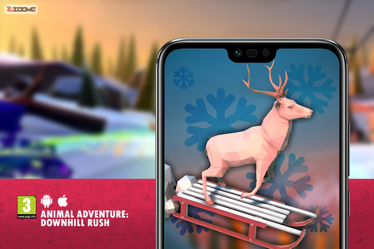 معرفی بازی موبایل Animal Adventure: Downhill Rush؛ رقابت در مسیرهای زمستانی