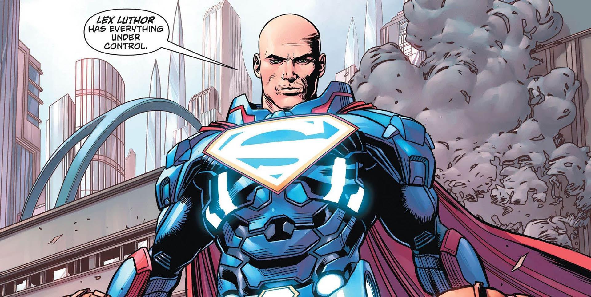 لکس لوتر (Lex Luthor) به هویت بتمن پی برد