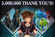 پنج میلیون نسخه از بازی Kingdom Hearts 3 در دنیا توزیع شد