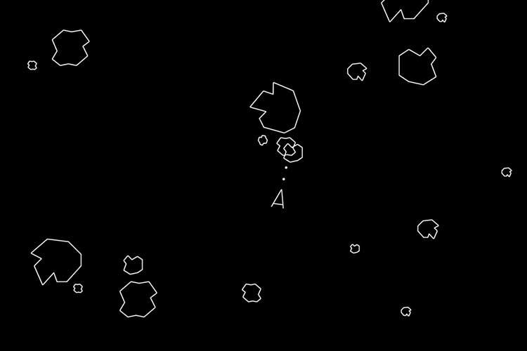 بازی Asteroids