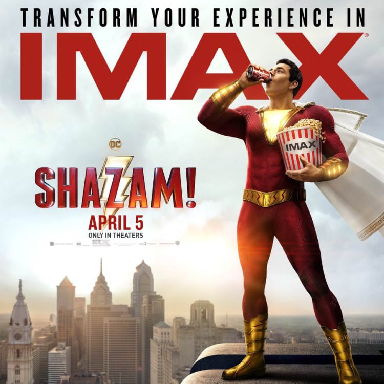 Shazam IMAX Poster
