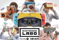 نینتندو سوییچ با کمک Nintendo Labo تجربه واقعیت مجازی را فراهم می‌کند