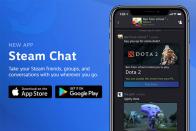 برنامه موبایل Steam Chat در دسترس کاربران قرار گرفت