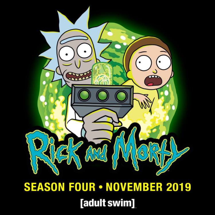پوستر فصل چهارم سریال Rick and Morty
