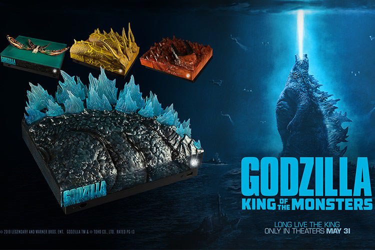 مایکروسافت تعدادی کنسول ایکس باکس وان با طرح Godzilla اهدا می‌کند