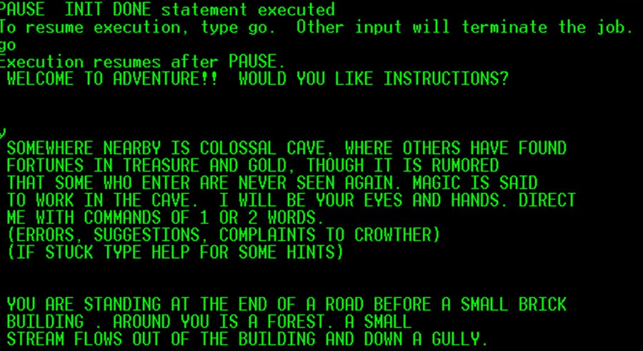 colossal cave adventure code c