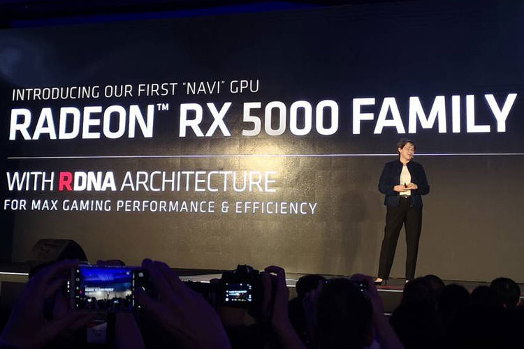 رونمایی AMD از اولین خانواده کارت گرافیک مبتنی بر پردازنده Navi