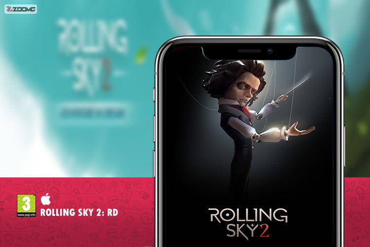 معرفی بازی موبایل Rolling Sky 2؛ رویاهای موزیکال