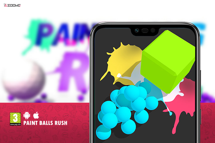 معرفی بازی موبایل Paint Balls Rush؛ رهاسازی استرس با رنگ‌ها