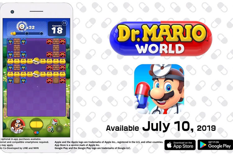 تاریخ عرضه Dr. Mario World برای پلتفرم موبایل مشخص شد