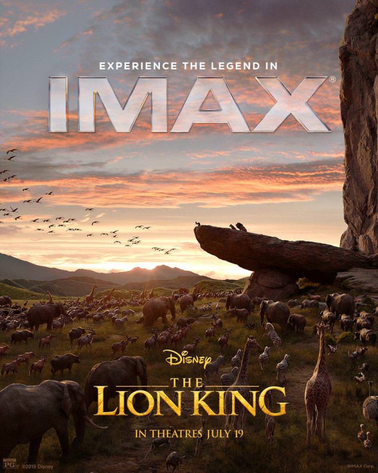 پوستر IMAX فیلم The Lion King