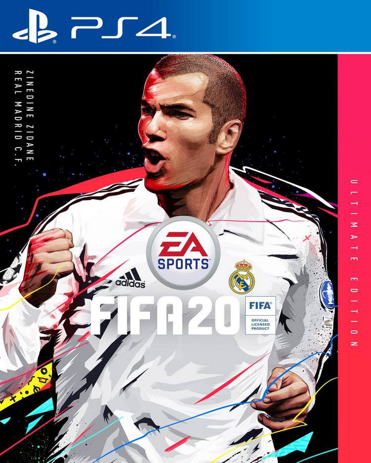 FIFA 20 Ultimate Edition Box Art