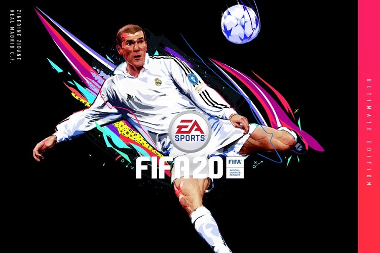 تصویر جلد نسخه آلتیمیت بازی FIFA 20 با حضور زین‌ الدین زیدان تایید شد
