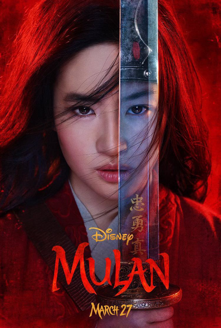 اولین پوستر رسمی فیلم Mulan