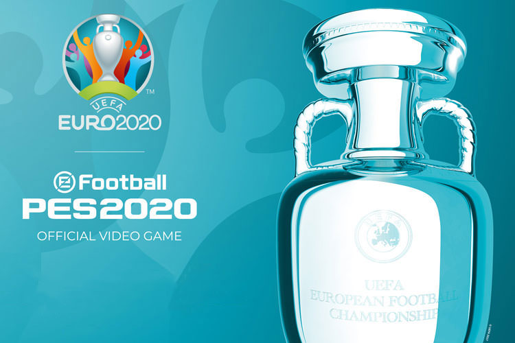 جام ملت‌های اروپا 2020 با یک بسته الحاقی به بازی PES 2020 اضافه خواهد شد