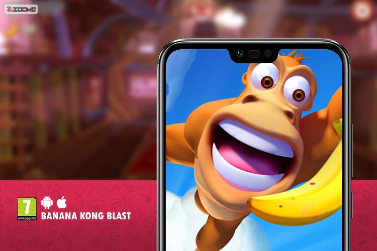 معرفی بازی موبایل Banana Kong Blast؛ ماجراجویی با کونگ بازیگوش