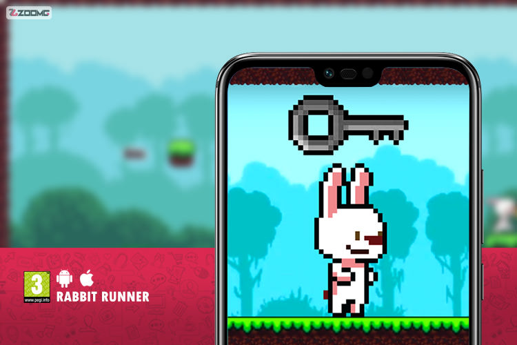 معرفی بازی موبایل Rabbit Runner؛ یک پلتفرمر پیکسلی سرگرم‌کننده