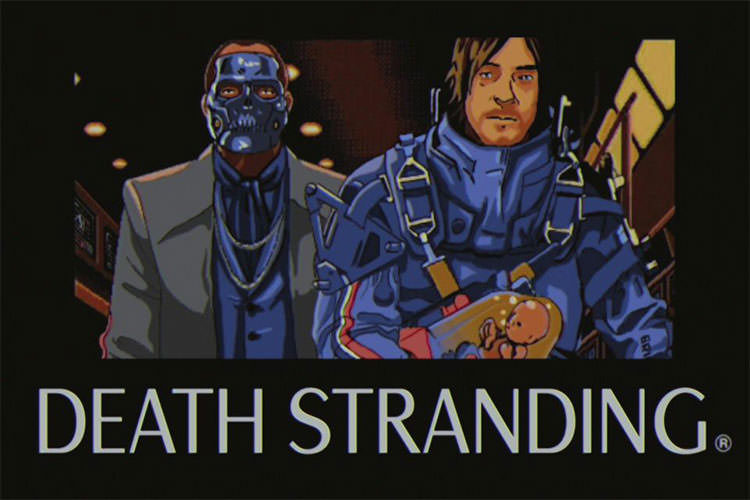 یک هنرمند تصویری از بازی Death Stranding را با سبک ساخته قدیمی کوجیما بازسازی کرد