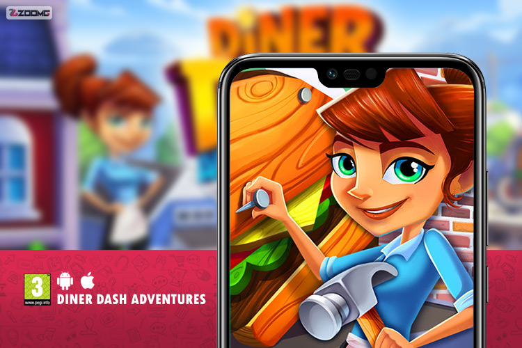 معرفی بازی موبایل Diner DASH Adventures؛ سرگذشت شیرین فلو در شهر