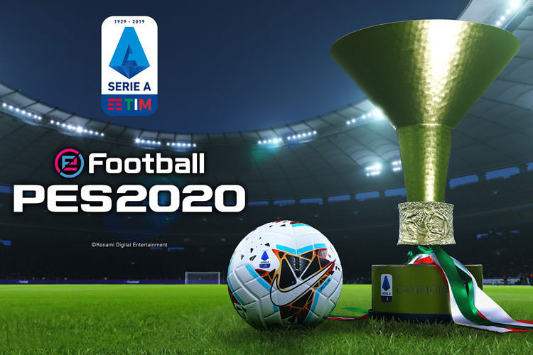 لیگ سری آ در بازی eFootball PES 2020 به طور رسمی لایسنس خواهد بود