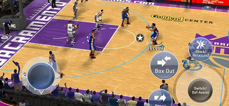 پرتاب توپ در بازی NBA 2K20