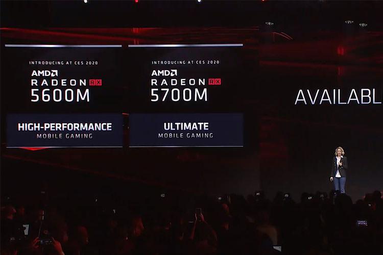 پردازند‌ه‌های گرافیکی رادئون RX 5700M و RX 5600M شرکت AMD در CES 2020 معرفی شدند