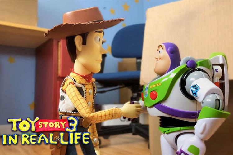 Toy Story 3 توسط دو برادر در قالب یک لایو اکشن بازسازی شد