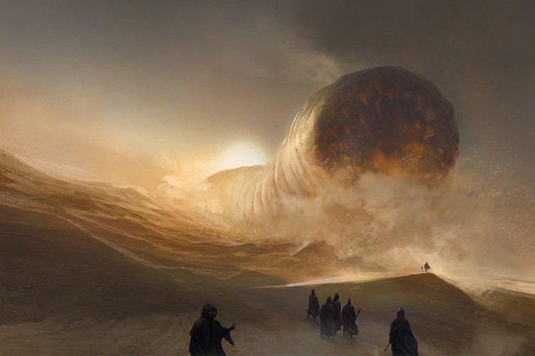 سازندگان فیلم Dune برای طراحی کرم‌های غول‌پیکر آن یک سال وقت گذاشتند
