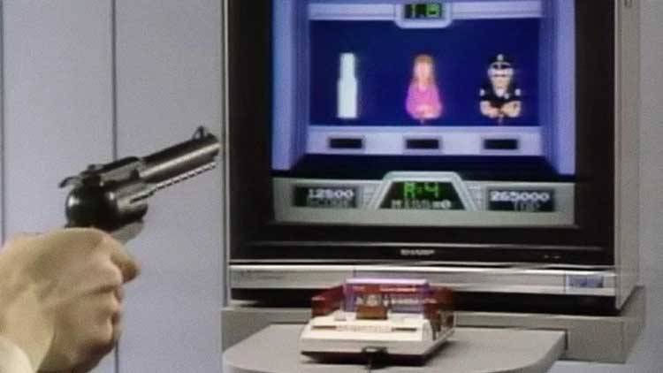 تفنگ در بازی های نینتندو و بخشی از مستند جنگ های کنسولی