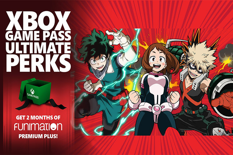خرید Xbox Game Pass Ultimate دو ماه اشتراک رایگان Funimation را به‌همراه دارد