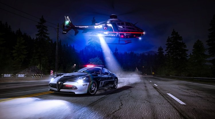 نمایی از گیم پلی بازی Need for Speed: Hot Pursuit Remastered