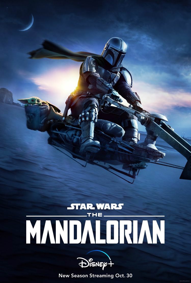 پوستر جدید فصل دوم سریال The Mandalorian