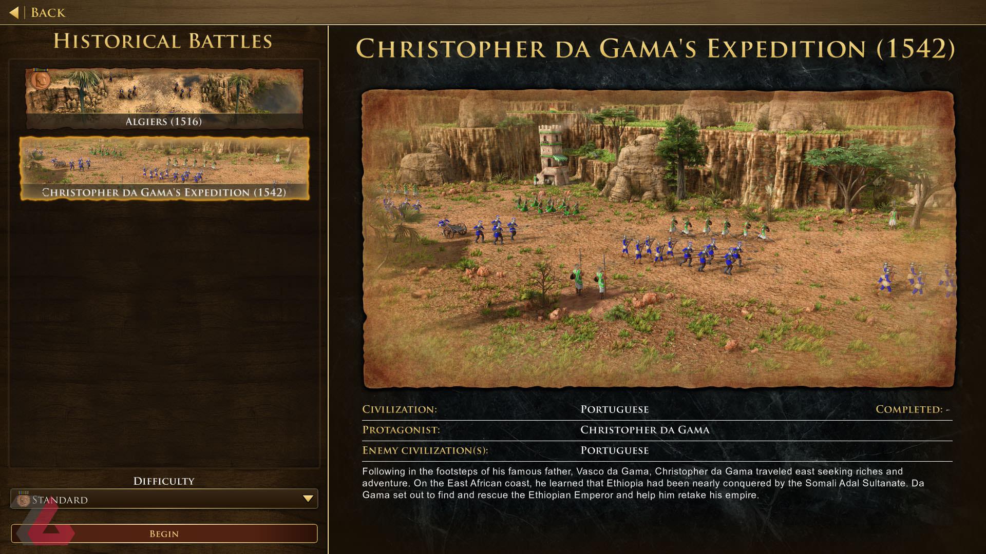 نبردهای تاریخی در بازی Age of Empires 3: Definitive Edition