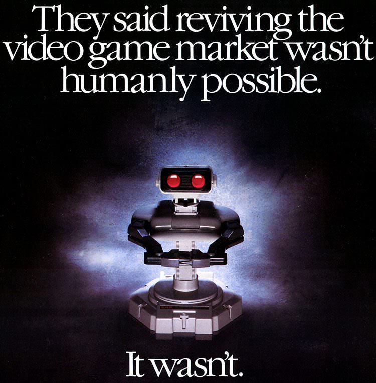تبلیغ R.O.B، ربات NES