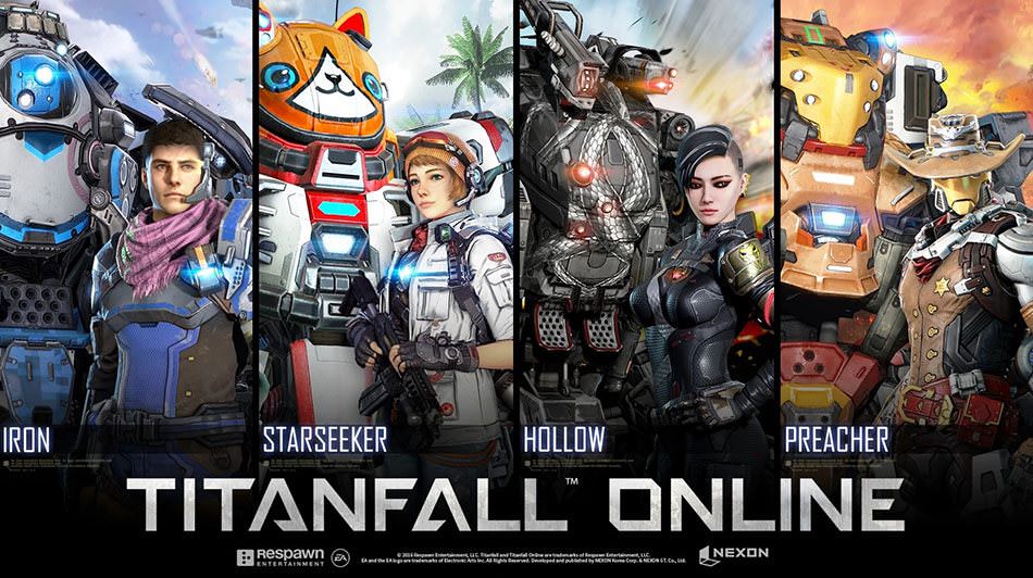 ربات های مختلف در بازی Titanfall Online