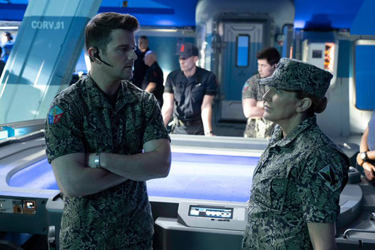 ژنرال آردمور با نقش‌آفرینی ادی فالکو در فیلم آواتار ۲