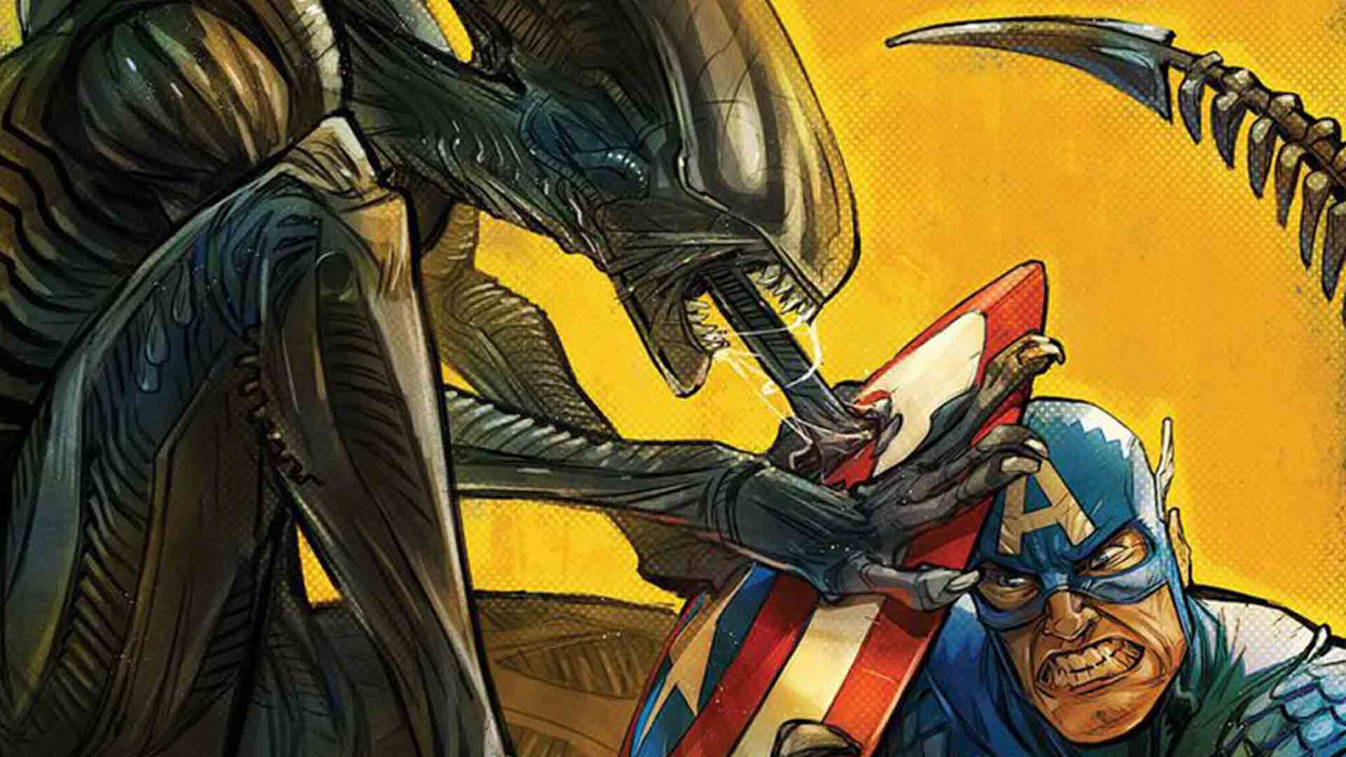شرکت مارول تصاویر جلد مخصوص رویداد کمیکی Marvel vs. Aliens را منتشر کرد