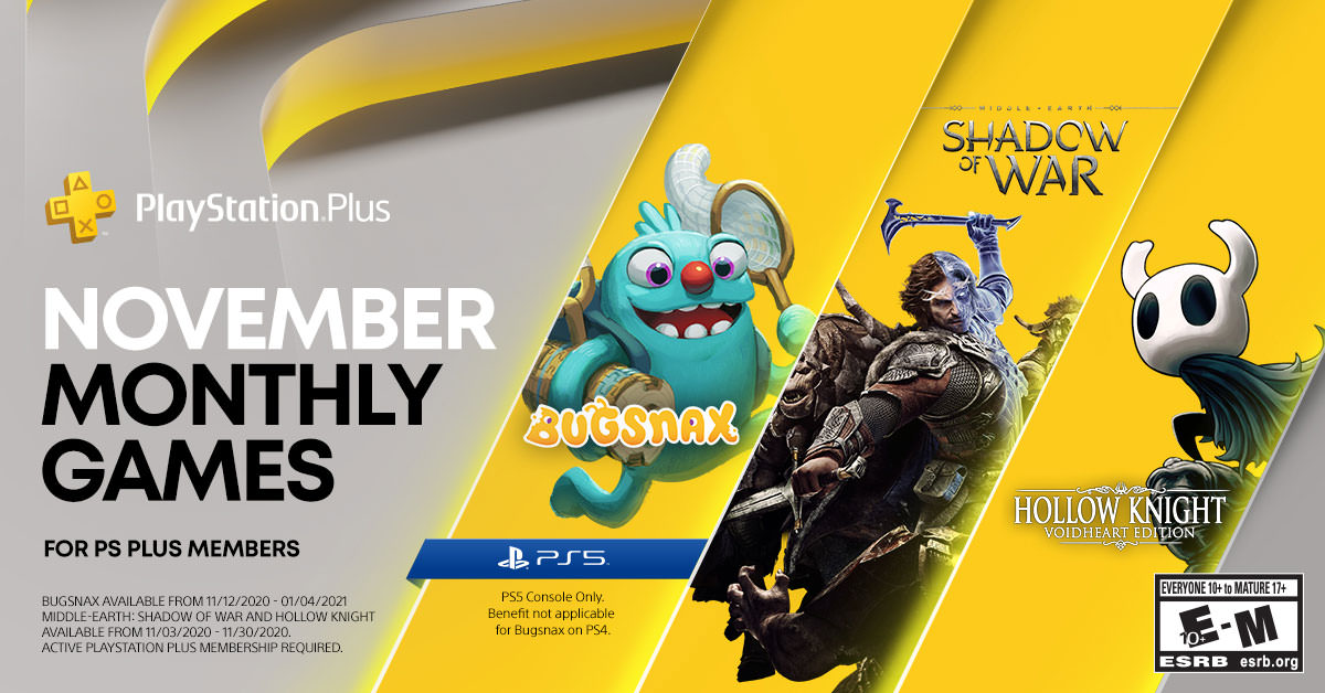 بازی های PS Plus ماه نوامبر 2020
