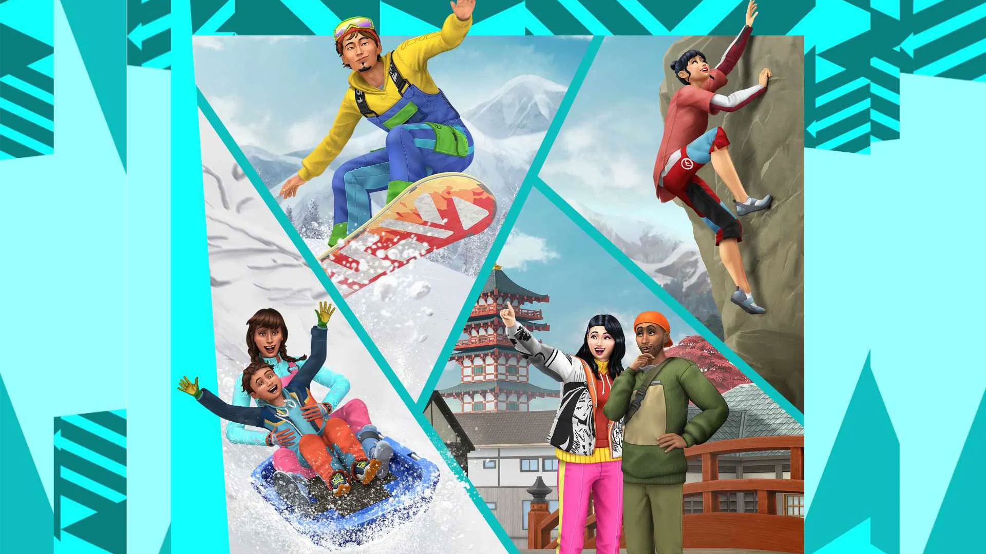 بسته الحاقی جدید بازی Sims 4 با نام Snowy Escape معرفی شد