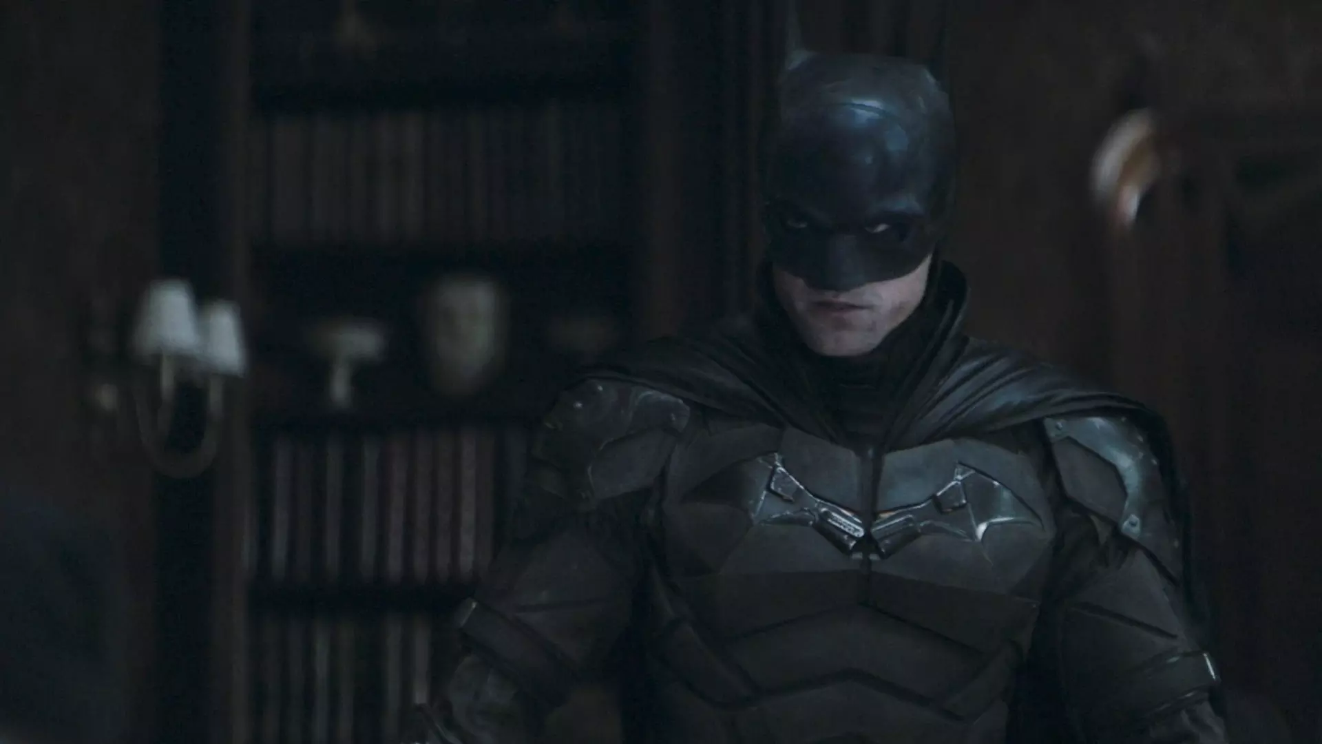 نمایی از رابرت پتینسون در فیلم The Batman