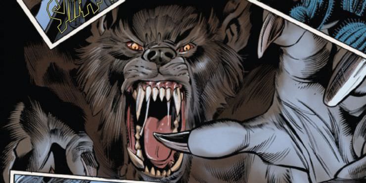 گرگینه سری کتاب کمیک Werewolf By Night در حال غرش کردن