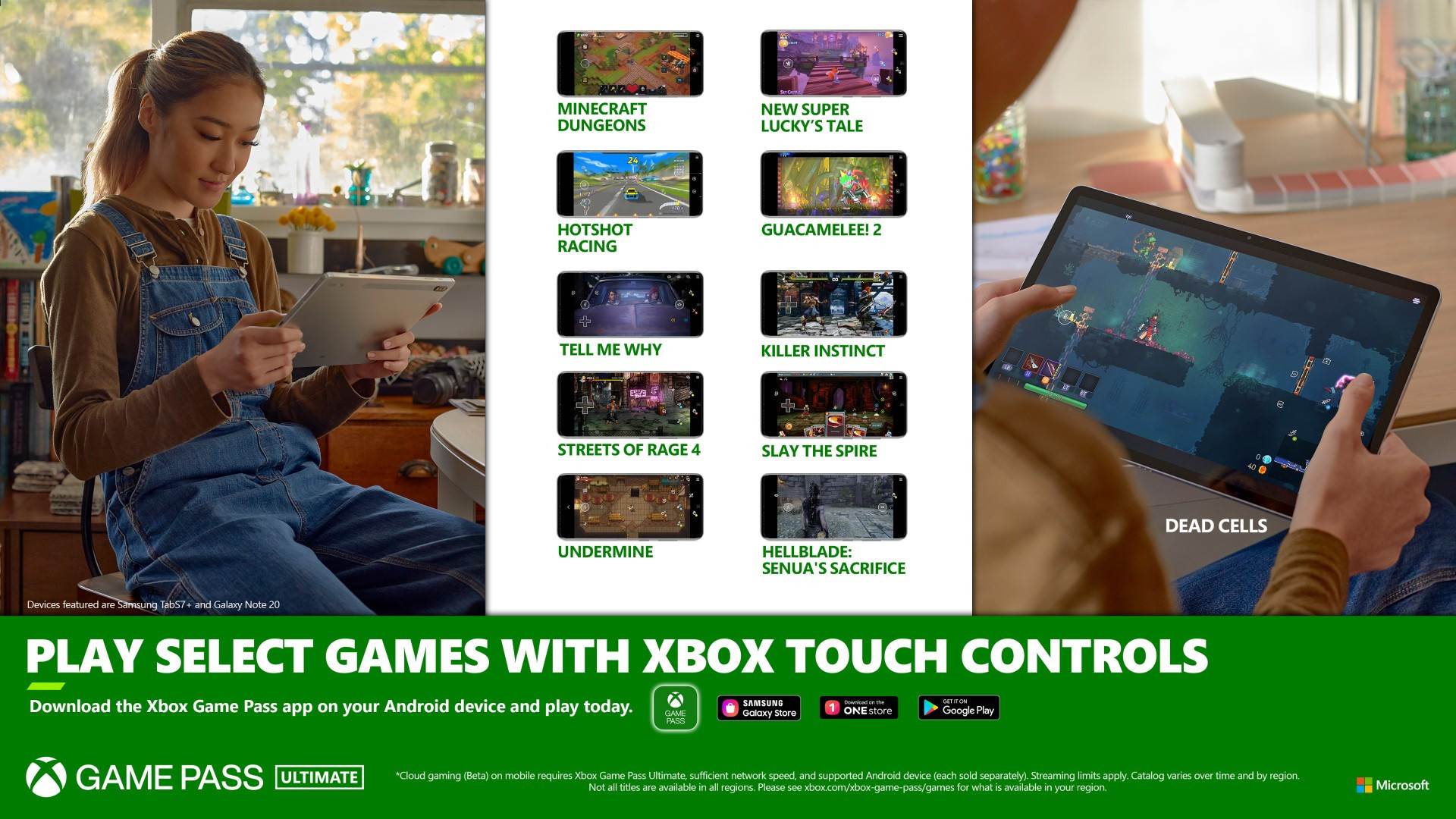 کنترل لمسی در بازی های اندروید xCloud