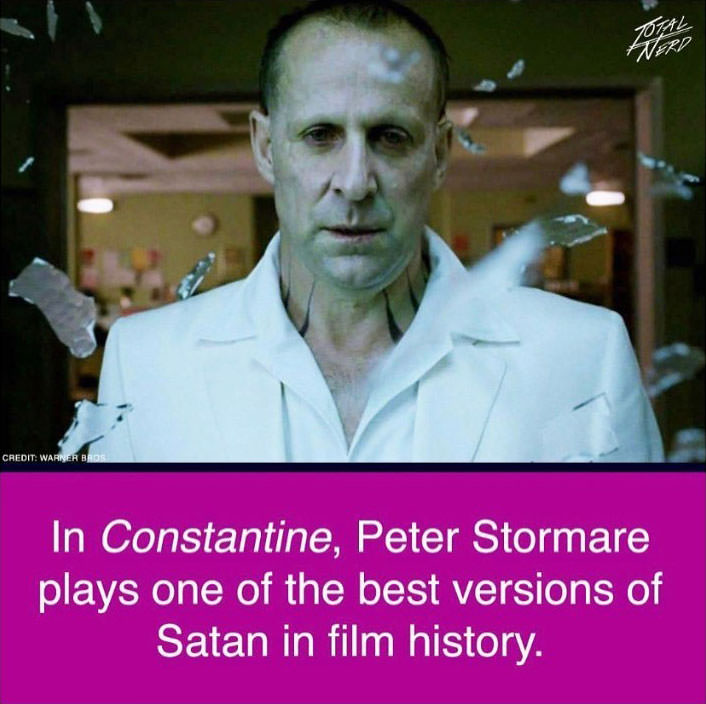پیتر استورماره در فیلم کنستانتین