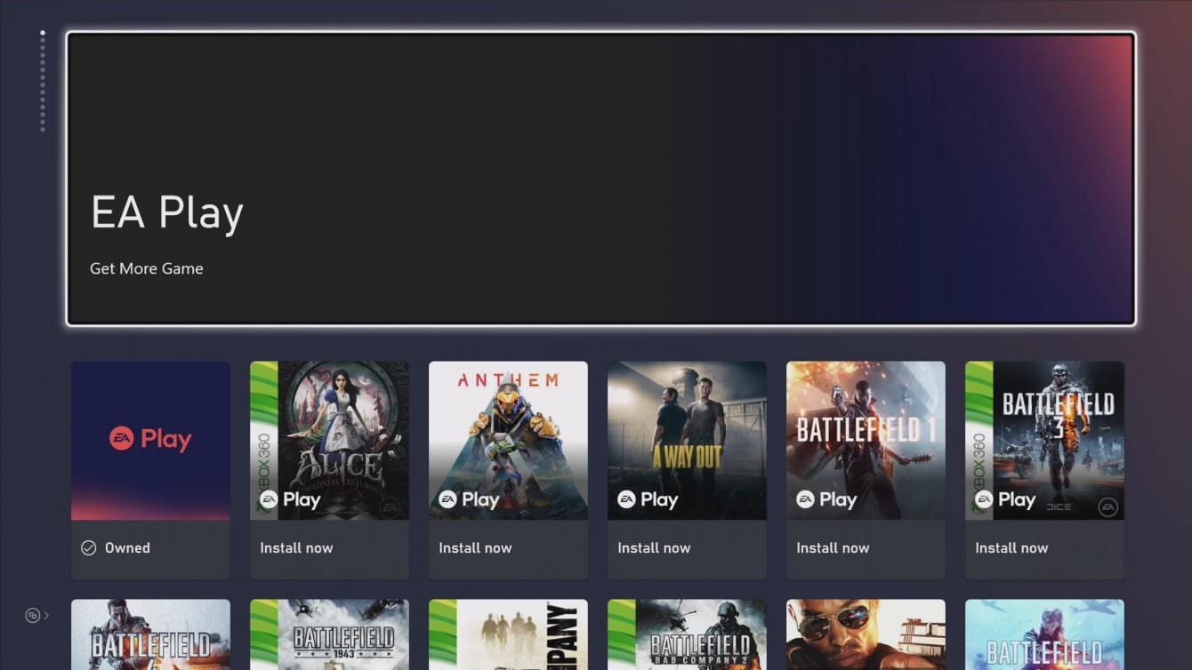 بازی‌های EA Play در سرویس ایکس باکس گیم پس / Xbox Game Pass
