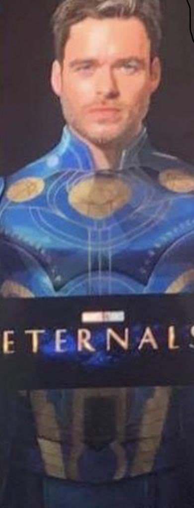 ریچارد مدن در نقش ایکاریس در فیلم Eternals