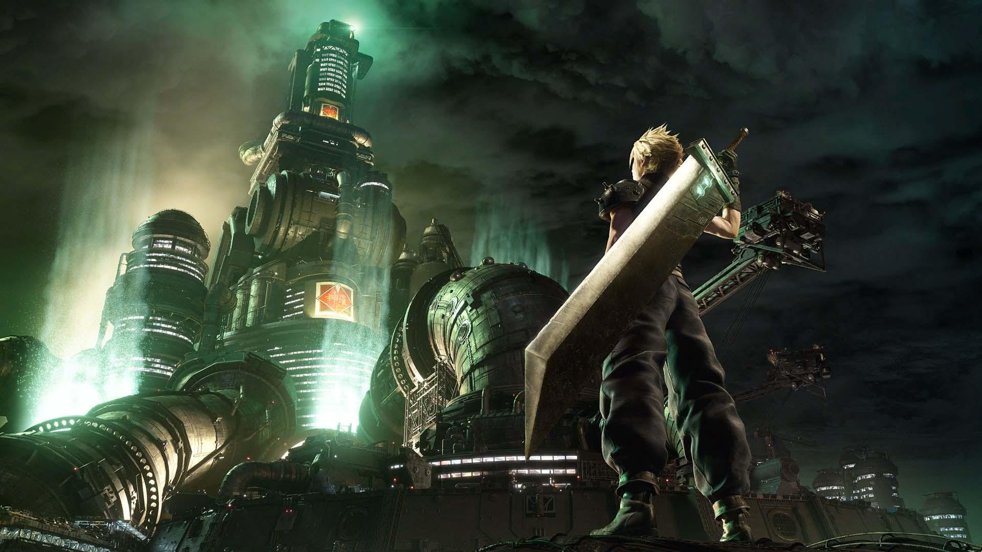 Cloud Strife و Shinra در Final Fantasy VII Remake