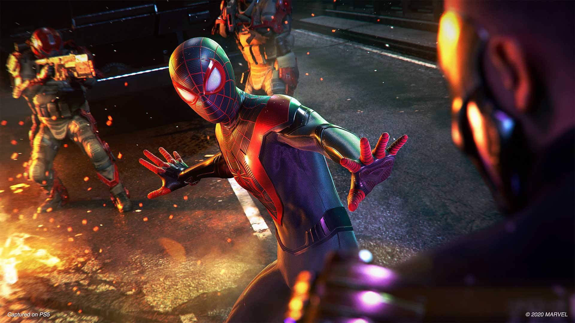 میانجی‌گری اسپایدرمن در بازی Spider-Man Miles Morales