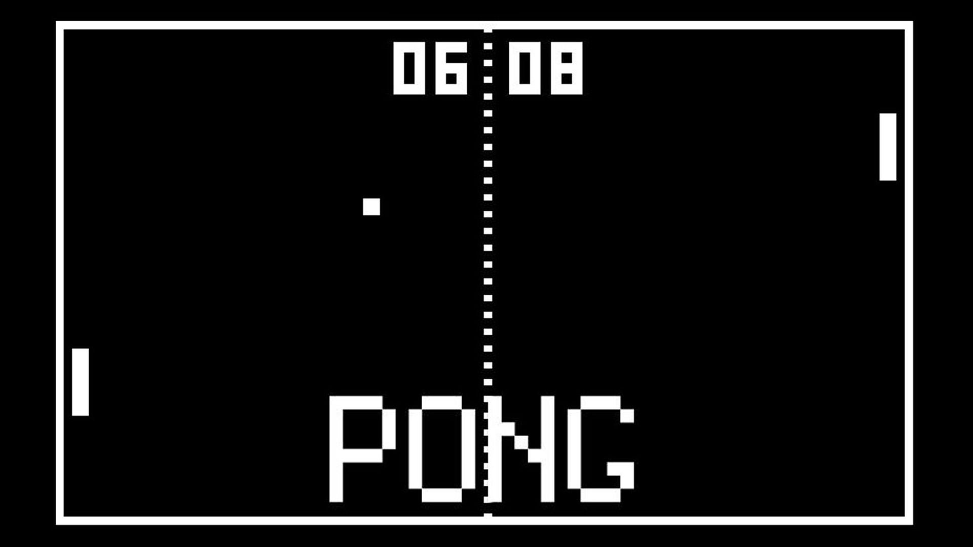 بازی Pong یکی از قدیمی ترین بازی های ورزشی