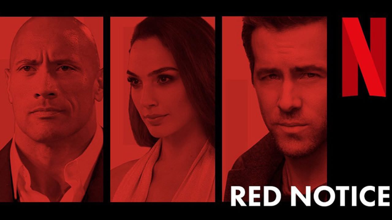 فیلمبرداری صحنه‌های رایان رینولدز در فیلم Red Notice به پایان رسید؛ انتشار تصاویر جدید