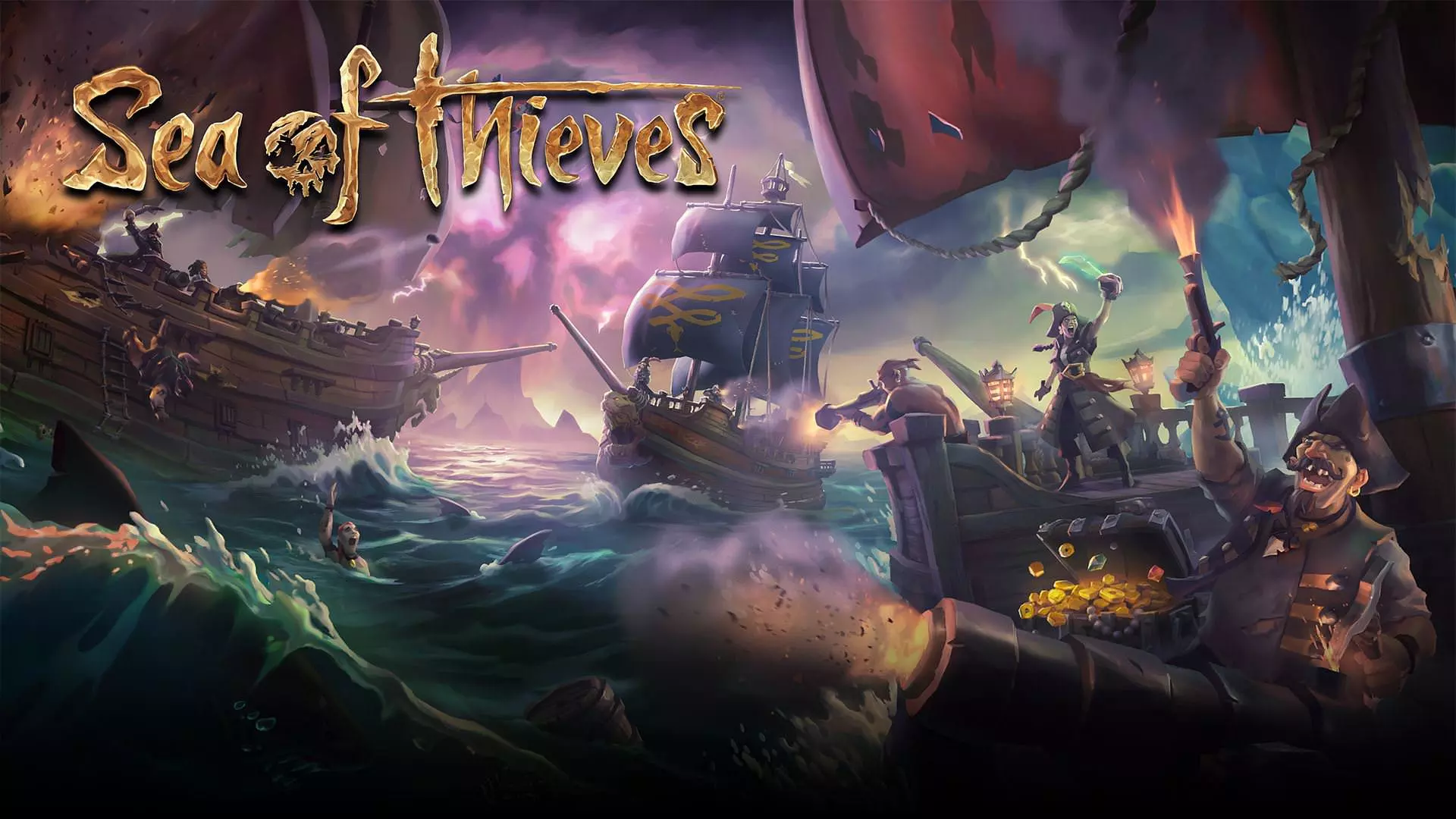 نبرد دزدان دریایی در بازی Sea of Thieves